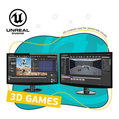 Unreal Engine 4. Игровой движок - КИБЕРшкола программирования для детей, компьютерные курсы для школьников, начинающих и подростков - KIBERone г. Ялта