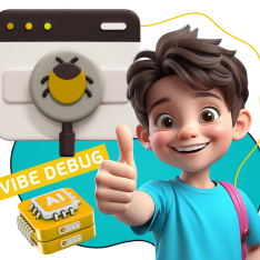 Тестирование & Vibe Debug. Охотники за багами - КИБЕРшкола программирования для детей, компьютерные курсы для школьников, начинающих и подростков - KIBERone г. Ялта