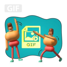 Gif-анимация - КИБЕРшкола программирования для детей, компьютерные курсы для школьников, начинающих и подростков - KIBERone г. Ялта
