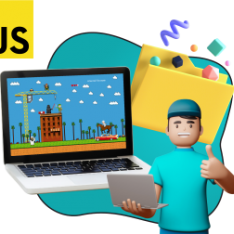 Программирование на JavaScript. Учимся создавать игры! - КИБЕРшкола программирования для детей, компьютерные курсы для школьников, начинающих и подростков - KIBERone г. Ялта