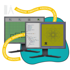 Исполнители чертежник и черепашка - КИБЕРшкола программирования для детей, компьютерные курсы для школьников, начинающих и подростков - KIBERone г. Ялта