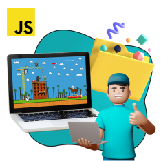 Программирование на JavaScript. Учимся создавать игры! - КИБЕРшкола программирования для детей, компьютерные курсы для школьников, начинающих и подростков - KIBERone г. Ялта