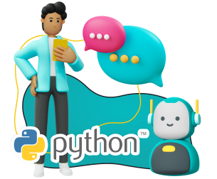 Умный чат-бот на Python - Школа программирования для детей, компьютерные курсы для школьников, начинающих и подростков - KIBERone г. Ялта