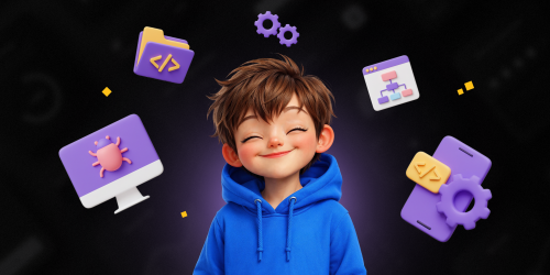 Идеальный сайт с нуля: код, дизайн и AI-помощник - КИБЕРшкола программирования для детей, компьютерные курсы для школьников, начинающих и подростков - KIBERone г. Ялта